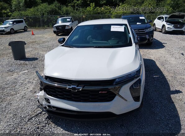 KL77LGE23RC205099 2024 CHEVROLET TRAX White Вид щитка приладів