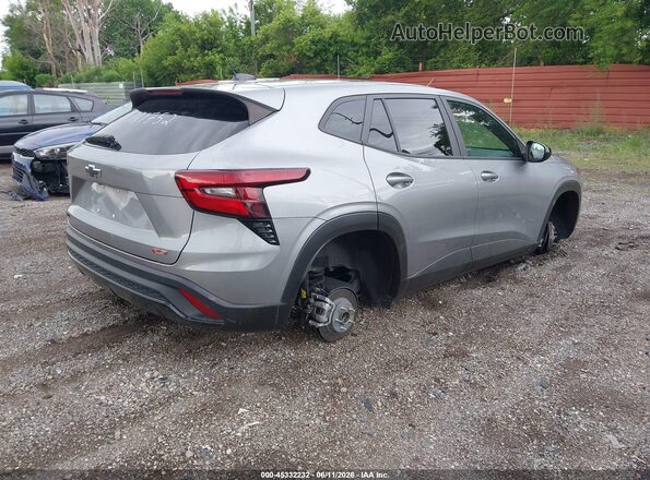 KL77LGE24RC181752 2024 CHEVROLET TRAX Gray Задня права чверть