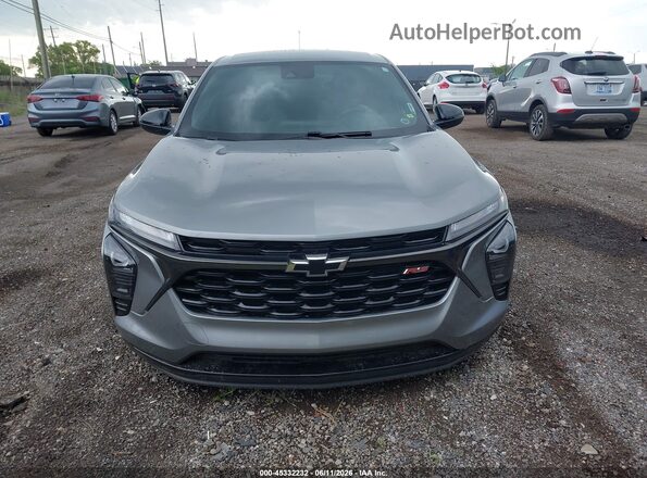 KL77LGE24RC181752 2024 CHEVROLET TRAX Gray Вид щитка приладів
