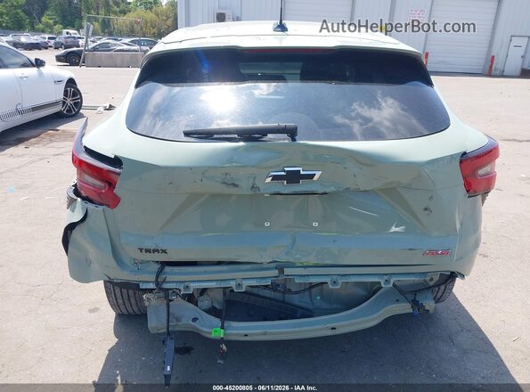 KL77LGE24RC192492 2024 CHEVROLET TRAX Gray Դիմացի տեսք