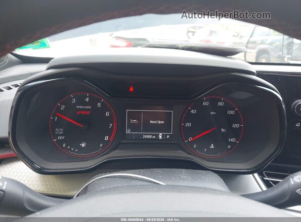 KL77LGE25RC189312 2024 CHEVROLET TRAX Black Հետևի նստատեղերի տեսք