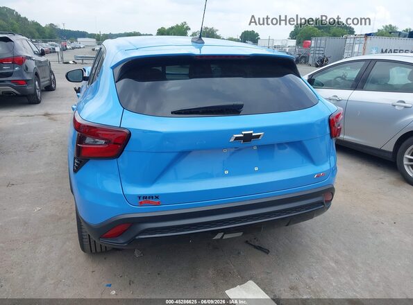 KL77LGE26RC037202 2024 CHEVROLET TRAX Синий 