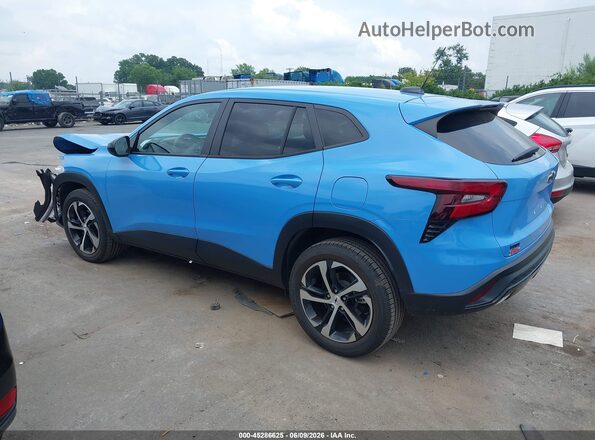 KL77LGE26RC037202 2024 CHEVROLET TRAX Синий Панорамный вид салона 360°