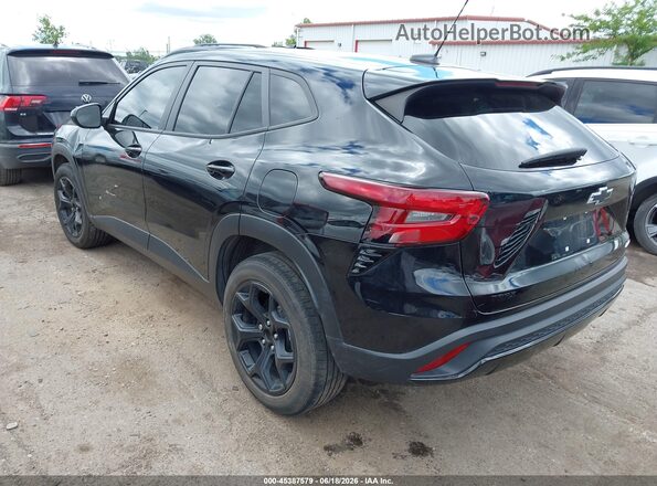 KL77LGE26RC128552 2024 CHEVROLET TRAX Black Հետևի ձախ