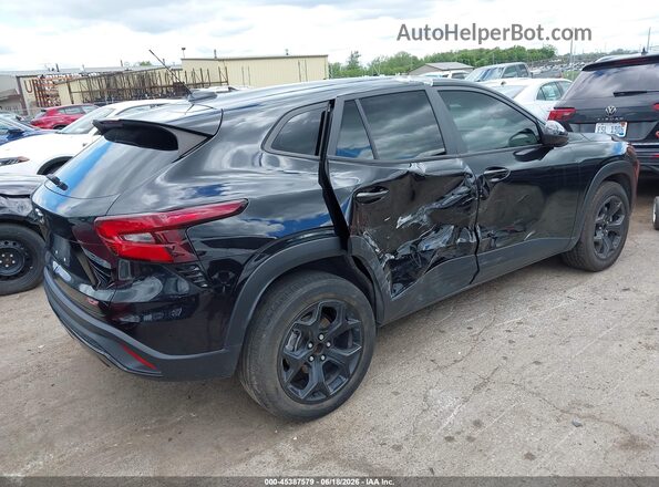KL77LGE26RC128552 2024 CHEVROLET TRAX Black Հետևի աջ