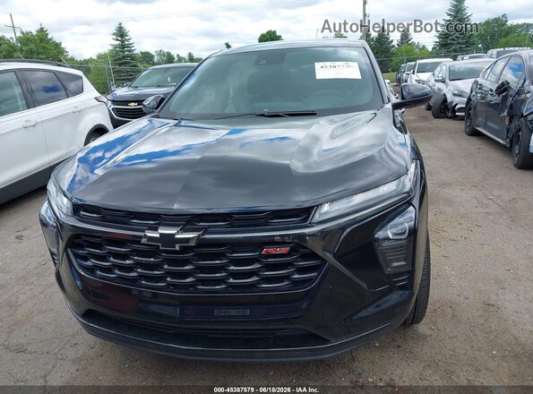 KL77LGE26RC128552 2024 CHEVROLET TRAX Black Սարքավորումների վահանակի տեսք