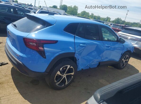 KL77LGE27RC181213 2024 CHEVROLET TRAX Blue Հետևի աջ