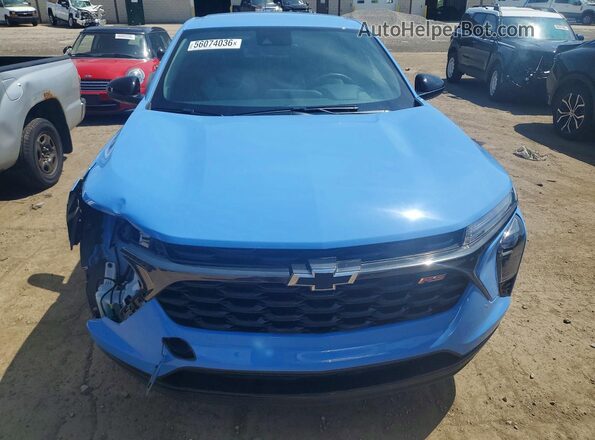 KL77LGE27RC181213 2024 CHEVROLET TRAX Blue Դիմացի տեսք