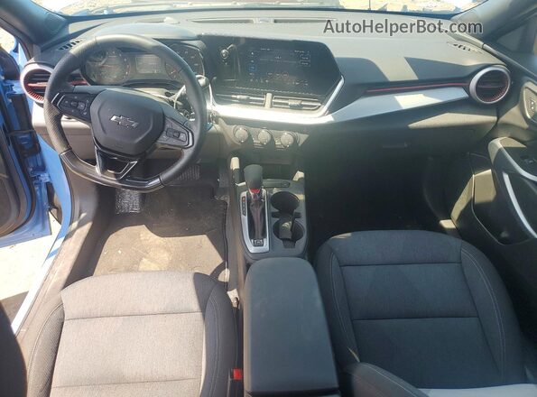 KL77LGE27RC181213 2024 CHEVROLET TRAX Blue Առջևի վահանակի տեսք