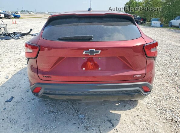 KL77LGE28RC031109 2024 CHEVROLET TRAX Red Vista trasera