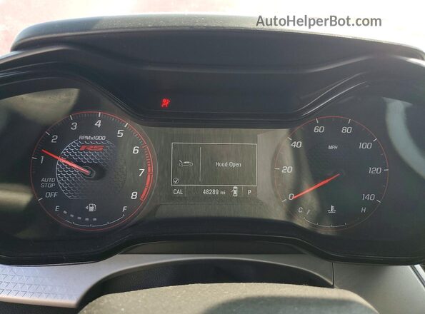 KL77LGE28RC031109 2024 CHEVROLET TRAX Red Vista del cuadro de instrumentos