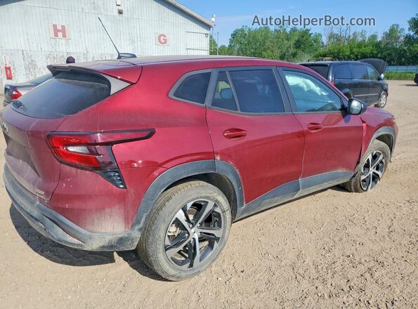 KL77LGE28RC074378 2024 CHEVROLET TRAX Red Հետևի աջ