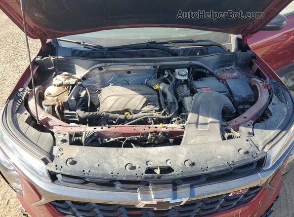 KL77LGE28RC074378 2024 CHEVROLET TRAX Red Շարժիչի բաժամունքի տեսք