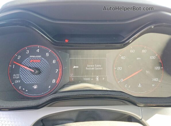 KL77LGE28RC074378 2024 CHEVROLET TRAX Red Սարքավորումների վահանակի տեսք