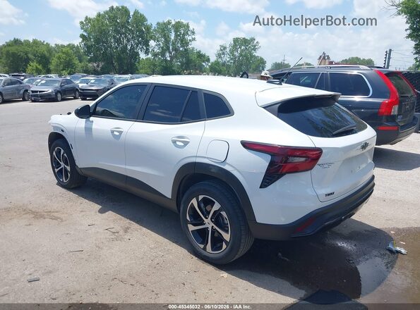 KL77LGE29RC026985 2024 CHEVROLET TRAX White Rear left