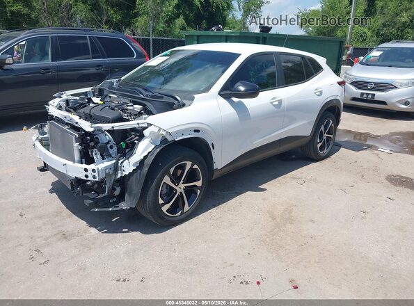 KL77LGE29RC026985 2024 CHEVROLET TRAX White Front left
