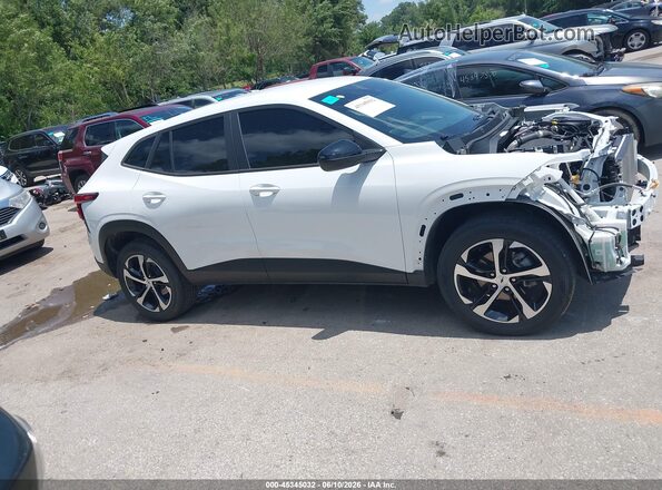 KL77LGE29RC026985 2024 CHEVROLET TRAX White Rear interior view
