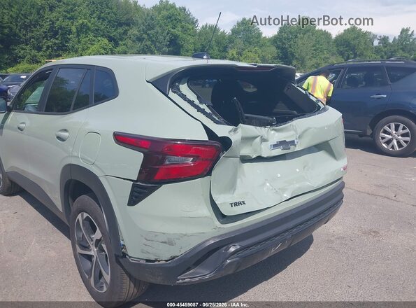 KL77LGE29RC105525 2024 CHEVROLET TRAX Green Vista frontal