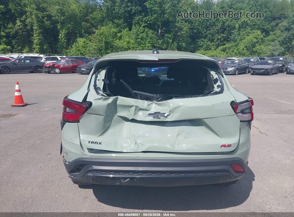 KL77LGE29RC105525 2024 CHEVROLET TRAX Green 