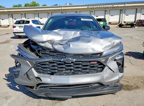 KL77LGE29RC180547 2024 CHEVROLET TRAX Silver Front view