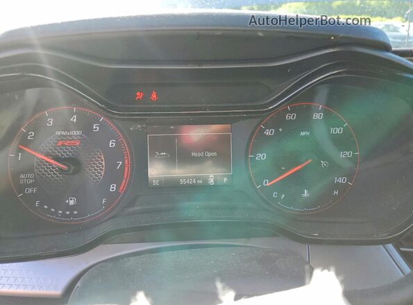 KL77LGE29RC180547 2024 CHEVROLET TRAX Silver Instrument cluster view