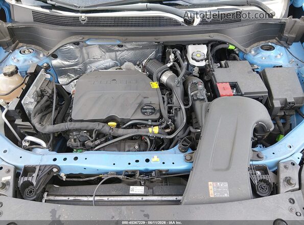 KL77LGE29RC215247 2024 CHEVROLET TRAX Blue Вид ззаду