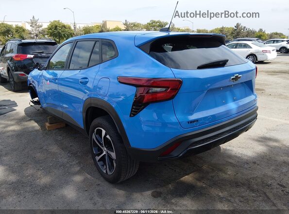KL77LGE29RC215247 2024 CHEVROLET TRAX Blue Задня ліва чверть