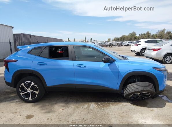 KL77LGE29RC215247 2024 CHEVROLET TRAX Blue Панорамний вид салону 360°
