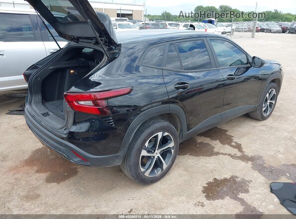 KL77LGEP0SC209578 2025 CHEVROLET TRAX Черный Задняя правая четверть