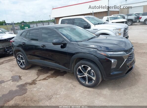 KL77LGEP0SC209578 2025 CHEVROLET TRAX Черный Вид задней части салона