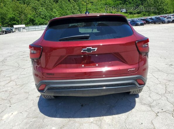 KL77LGEP0SC294955 2025 CHEVROLET TRAX Red 