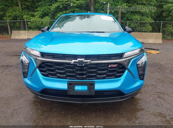 KL77LGEP1SC066477 2025 CHEVROLET TRAX Blue Սարքավորումների վահանակի տեսք