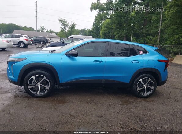 KL77LGEP1SC066477 2025 CHEVROLET TRAX Blue Սալոնի 360 աստիճան տեսք