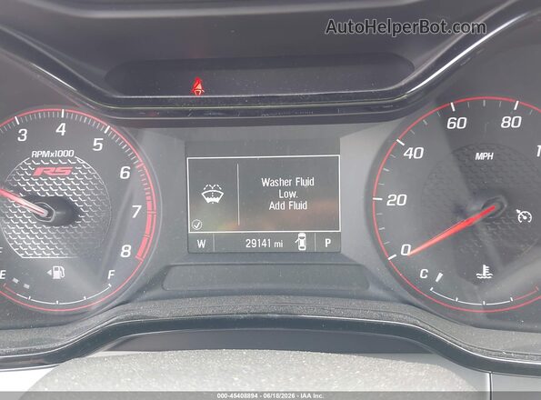 KL77LGEP1SC236322 2025 CHEVROLET TRAX Black Widok tylnych siedzeń