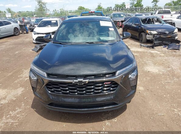 KL77LGEP1SC236322 2025 CHEVROLET TRAX Black Widok wnętrza z tyłu