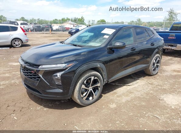 KL77LGEP1SC236322 2025 CHEVROLET TRAX Black Przód lewy