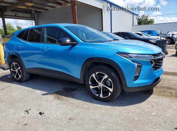 KL77LGEP1SC281440 2025 CHEVROLET TRAX Blue 