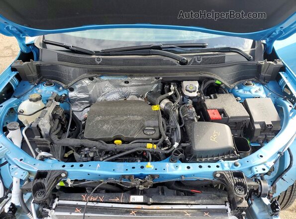 KL77LGEP2SC155233 2025 CHEVROLET TRAX Blue Widok komory silnika