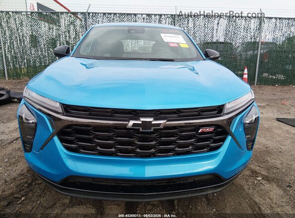 KL77LGEP2SC275744 2025 CHEVROLET TRAX Blue Սալոնի հետևի տեսք