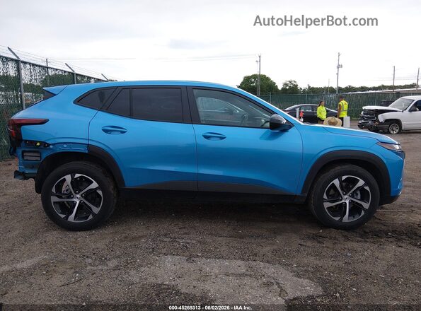 KL77LGEP2SC275744 2025 CHEVROLET TRAX Blue Սալոնի 360 աստիճան տեսք