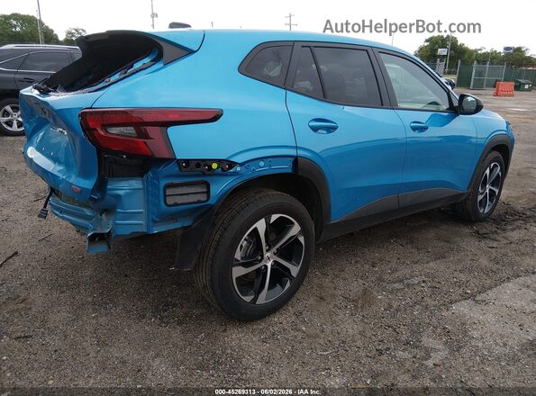 KL77LGEP2SC275744 2025 CHEVROLET TRAX Blue Հետևի աջ
