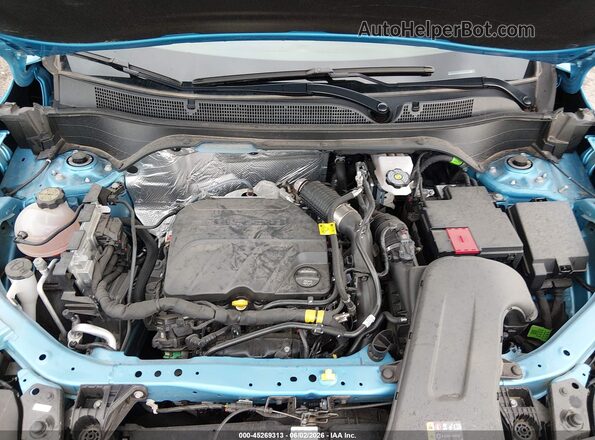 KL77LGEP2SC275744 2025 CHEVROLET TRAX Blue Հետևի տեսք