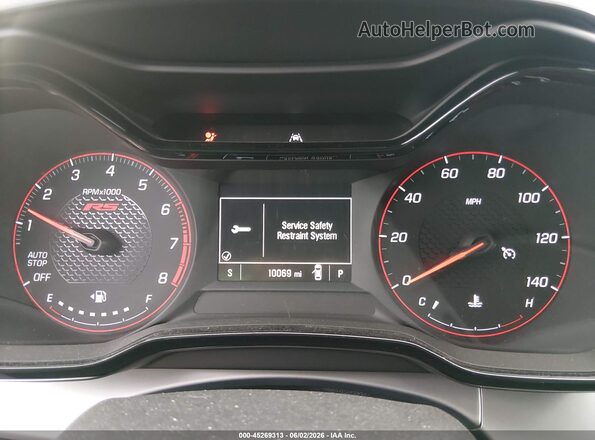 KL77LGEP2SC275744 2025 CHEVROLET TRAX Blue Հետևի նստատեղերի տեսք
