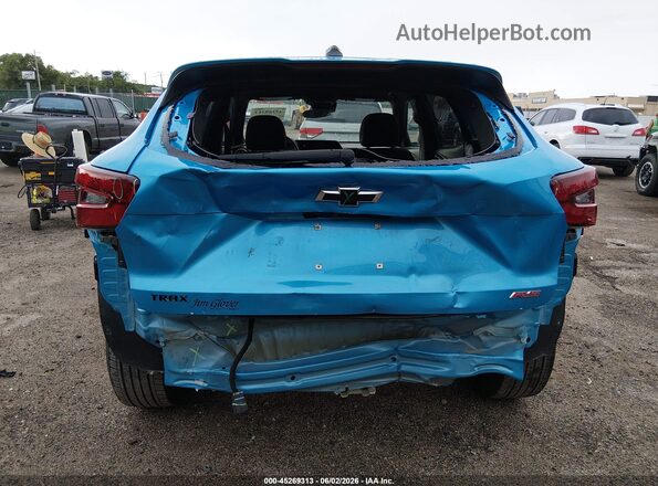 KL77LGEP2SC275744 2025 CHEVROLET TRAX Blue 