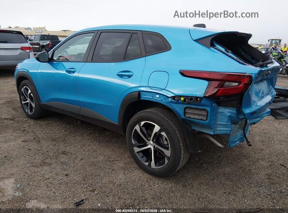 KL77LGEP2SC275744 2025 CHEVROLET TRAX Blue Հետևի ձախ