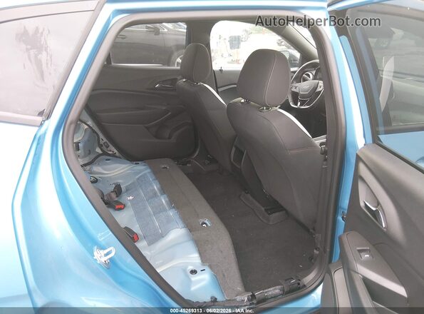 KL77LGEP2SC275744 2025 CHEVROLET TRAX Blue VIN կոդի պիտակի տեսք