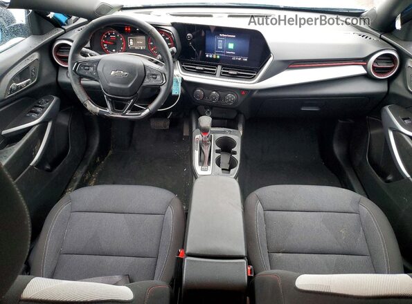 KL77LGEP2SC298070 2025 CHEVROLET TRAX Blue Առջևի վահանակի տեսք