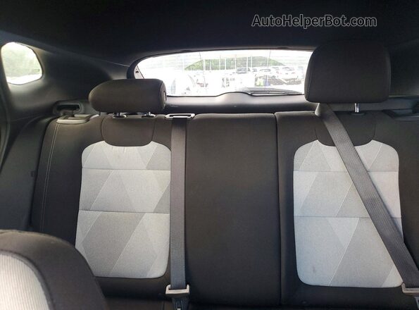 KL77LGEP3SC135685 2025 CHEVROLET TRAX Silver Rear seats view