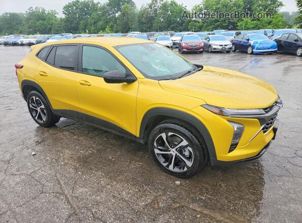 KL77LGEP3SC150221 2025 CHEVROLET TRAX Yellow Առջևի աջ