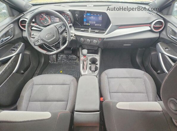 KL77LGEP3SC150221 2025 CHEVROLET TRAX Yellow Առջևի վահանակի տեսք